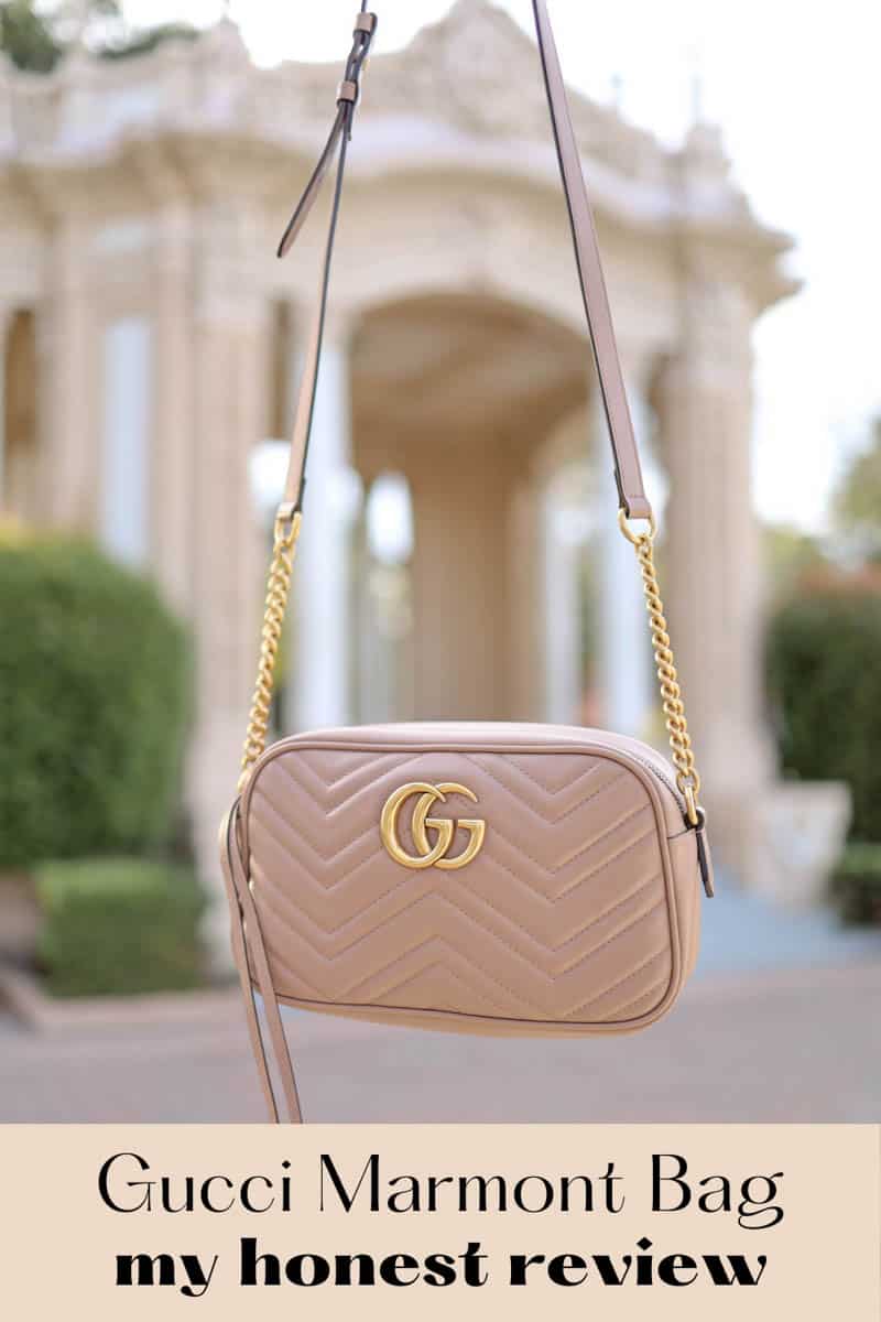My Honest Gucci Marmont Shoulder Bag Review · Le Travel Style