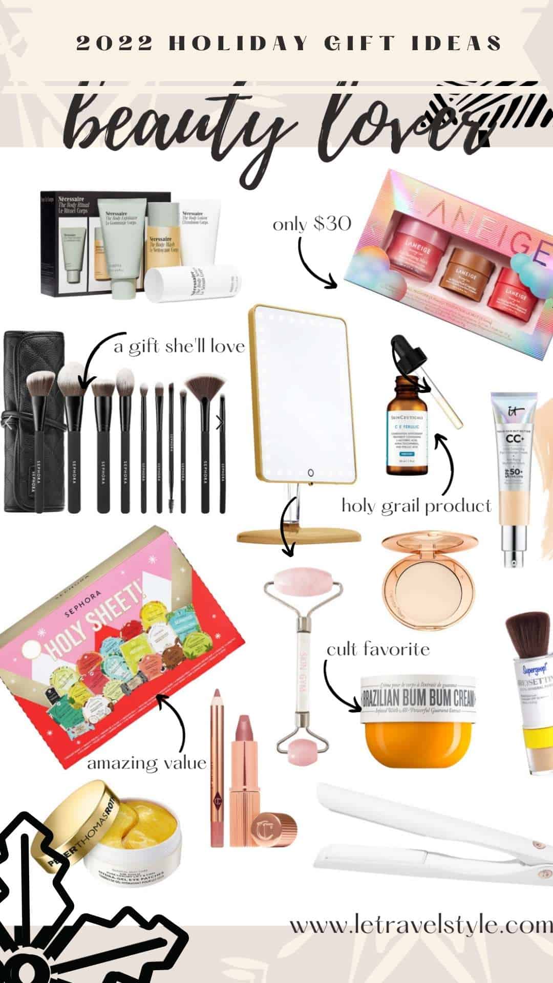 gift idea list for the beauty lover
