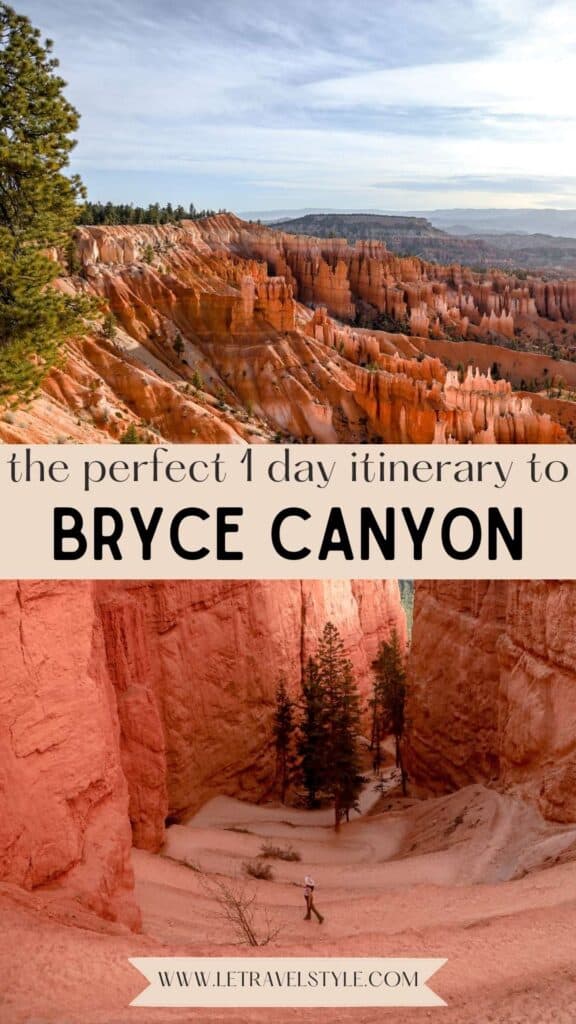 1 Day Itinerary to Bryce Canyon National Park
