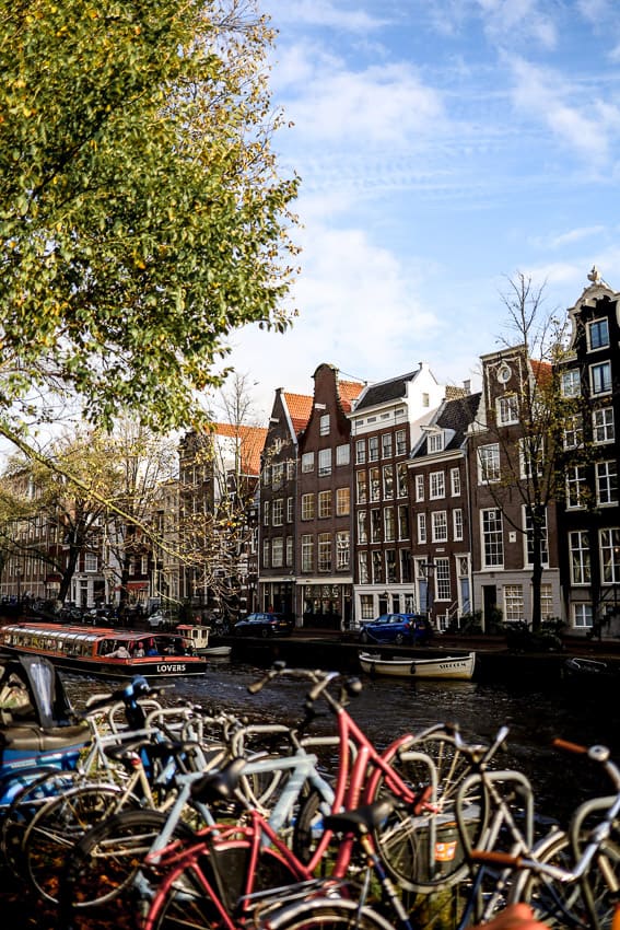 Amsterdam Canals in the Jordaan District