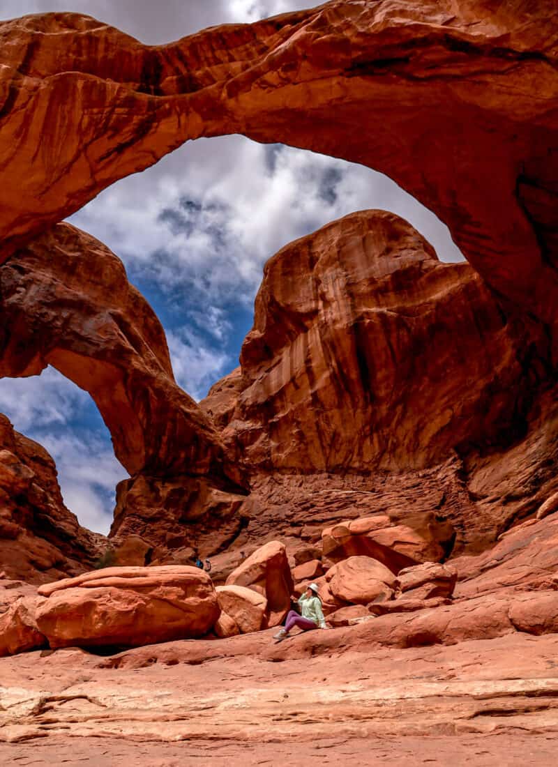 double arch in arches national park