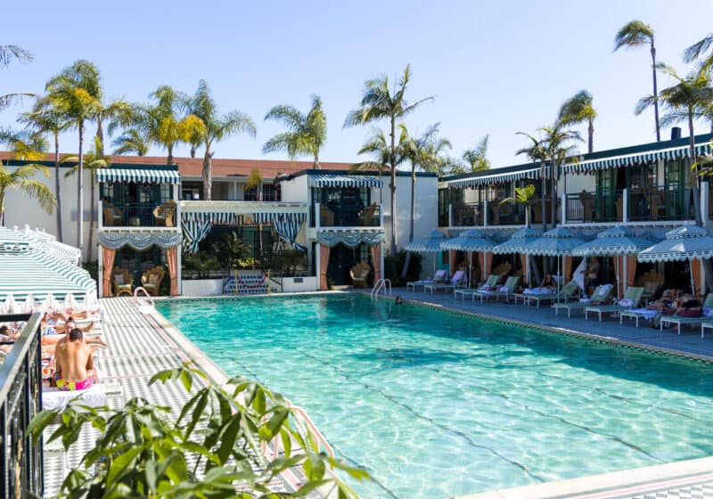 The brand new Lafayette Hotel Pool in San Diego opened in 2023