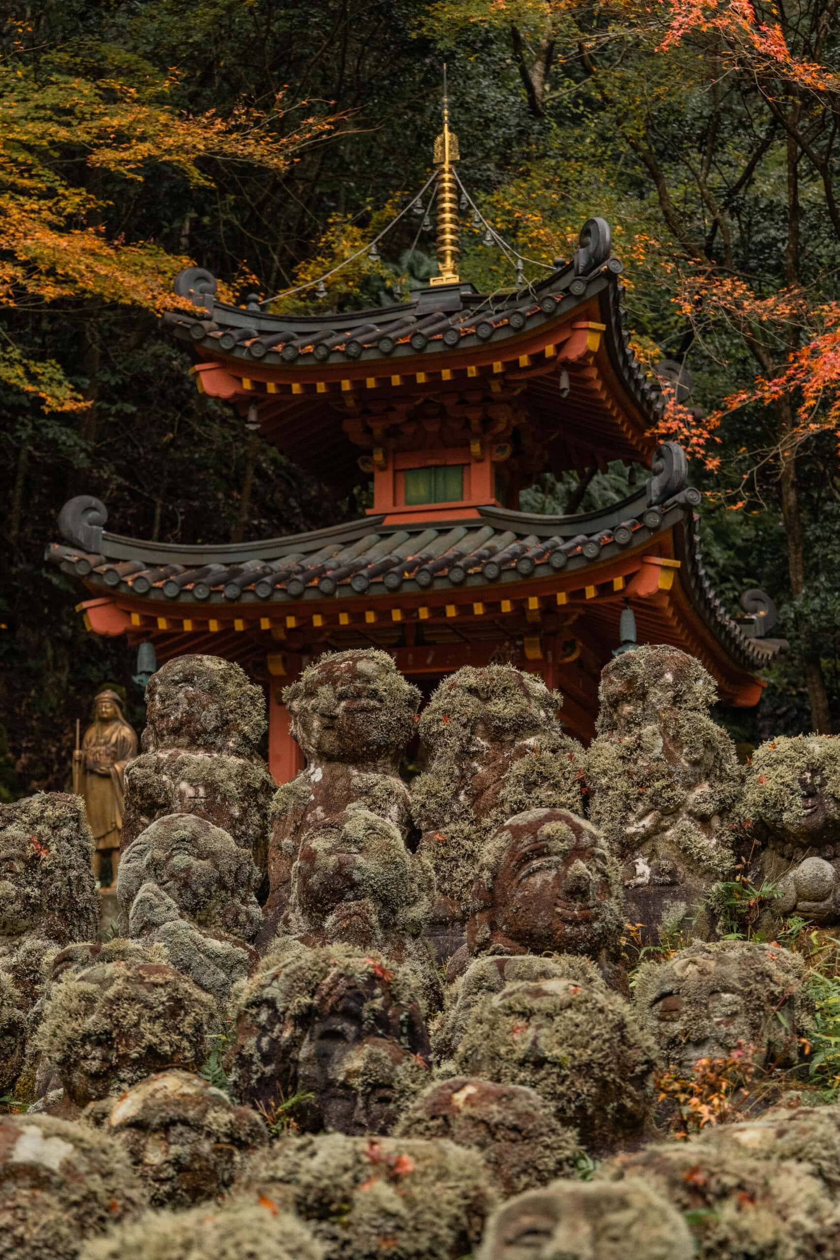 Traditional architecture and scenery in Japan