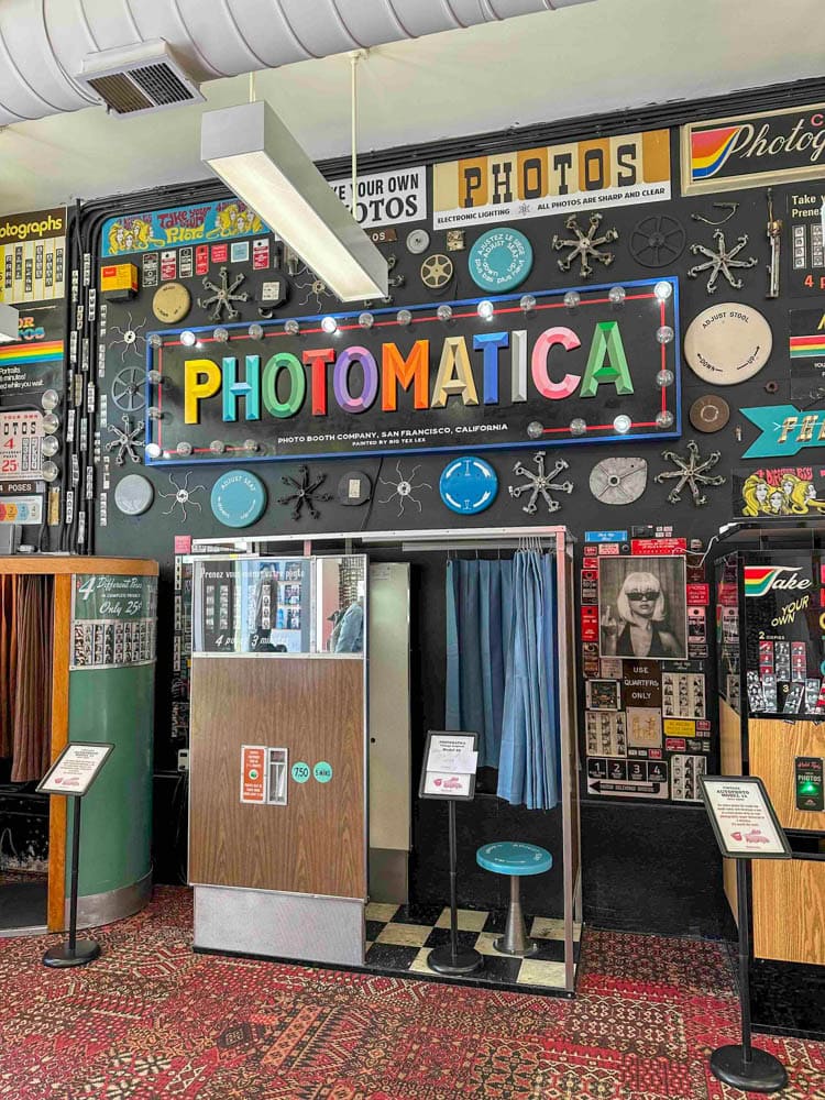 Vintage Photobooth in Haight Ashbury