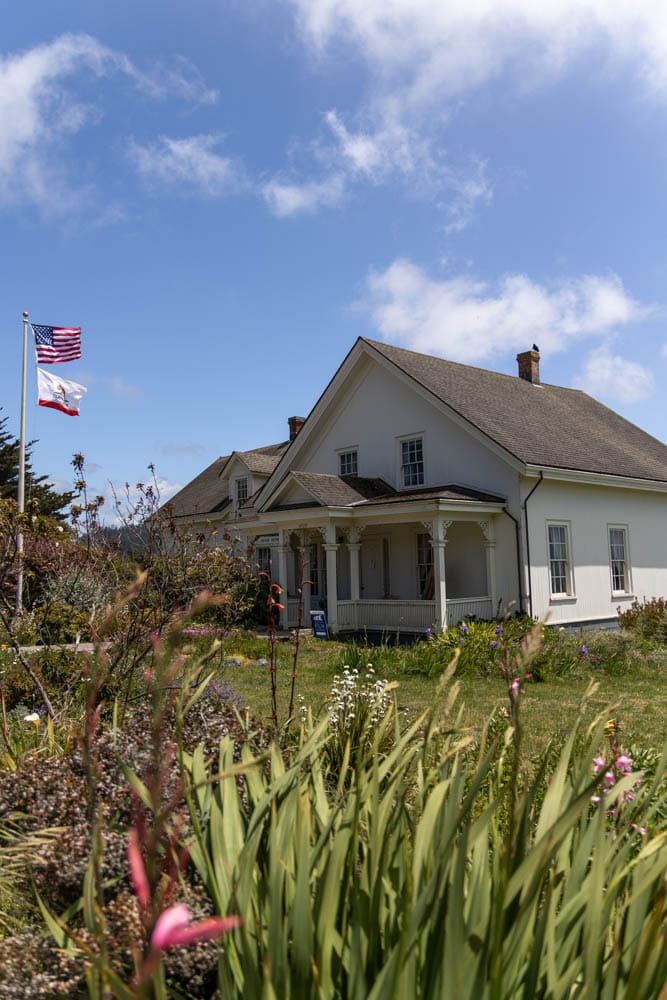 victorian home in downtown Mendocino