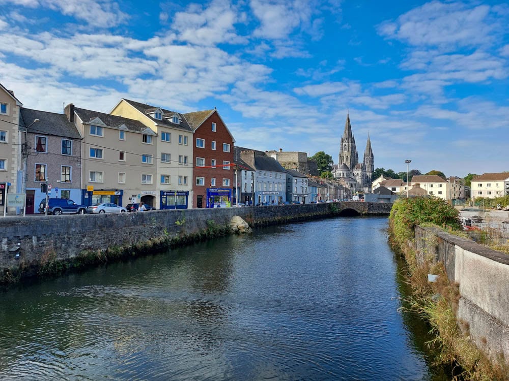 views of the River Lee in Cork