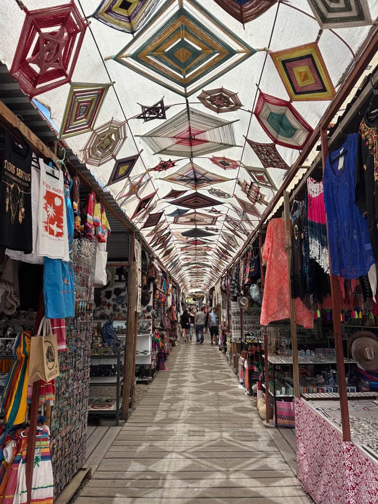 artisan market in Todos Santos Mexico