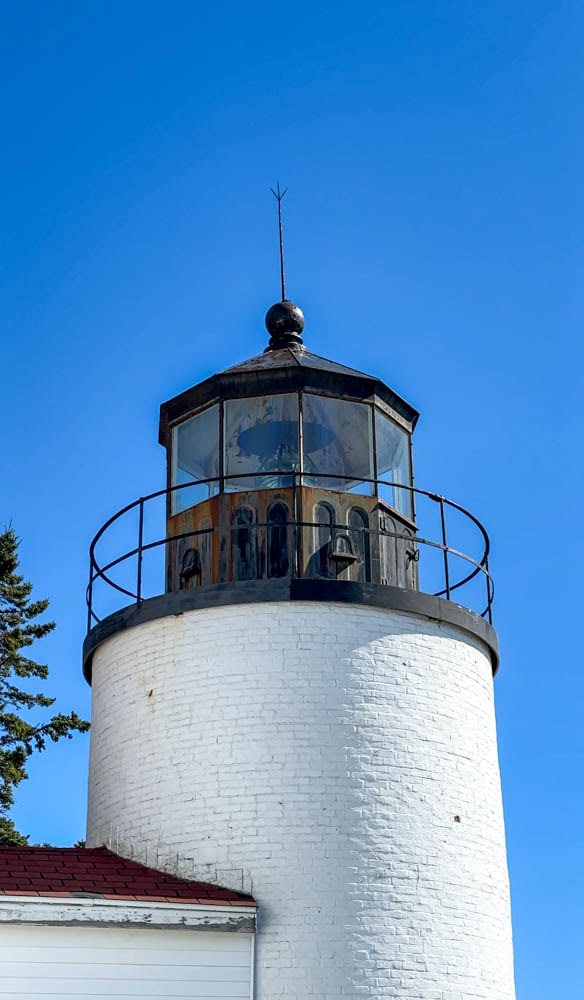 lighthouse in Bass Harbor Maine