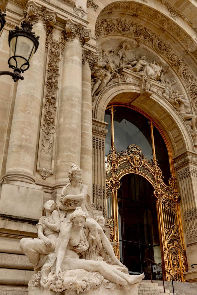 exterior of the Petit Palais in Paris